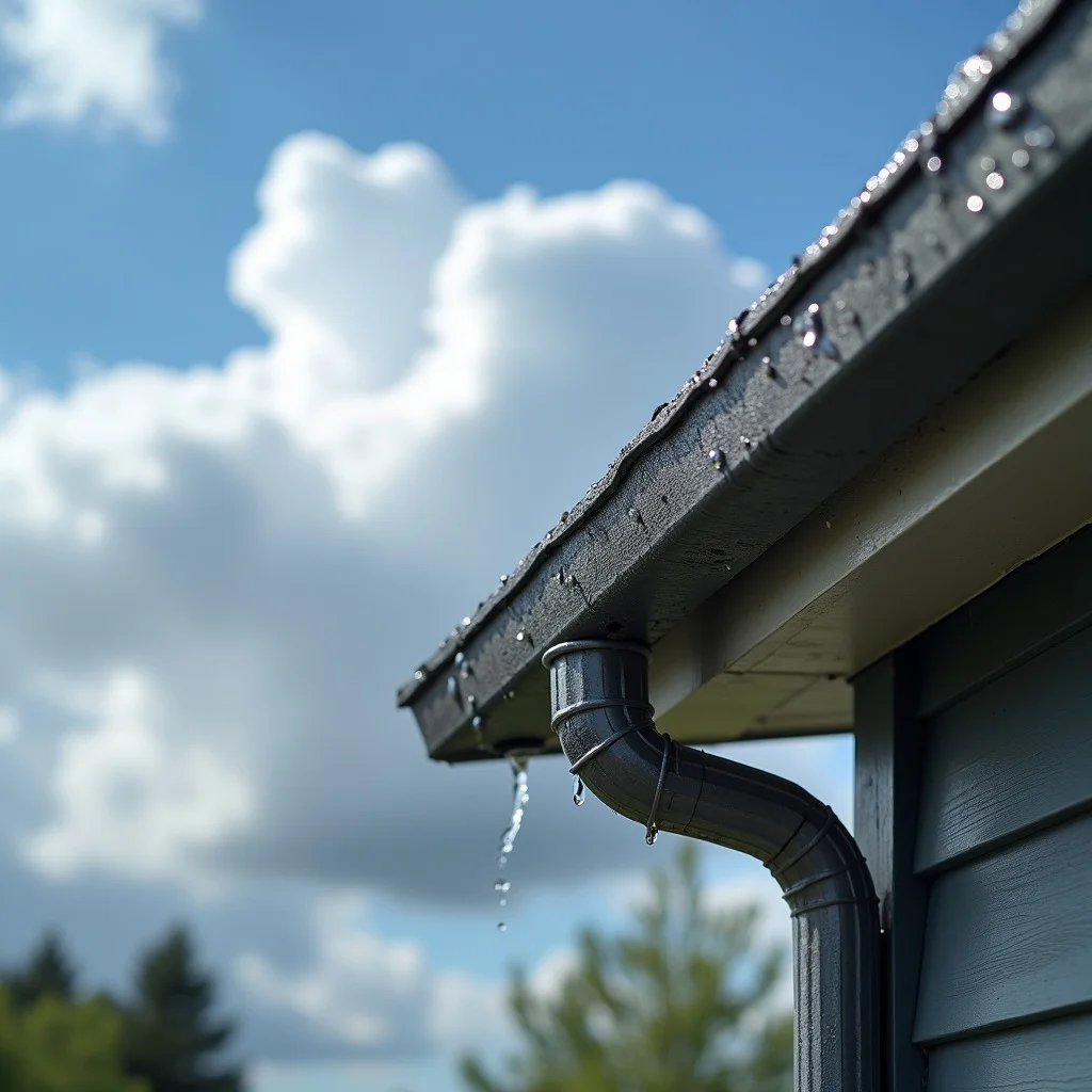 Gutter Installation and Downspout System